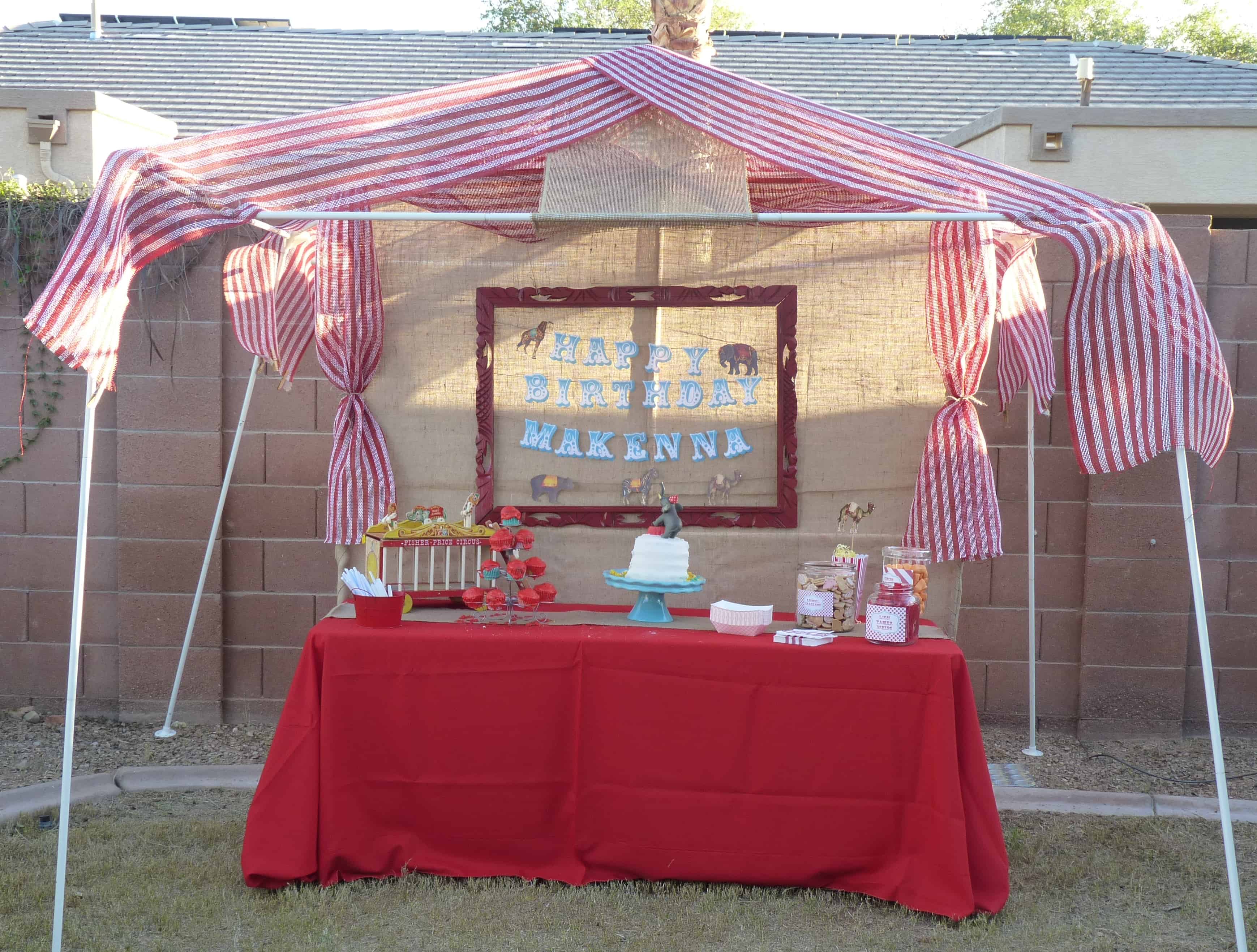 Vintage Circus Birthday Party - A Fun And Frugal Life